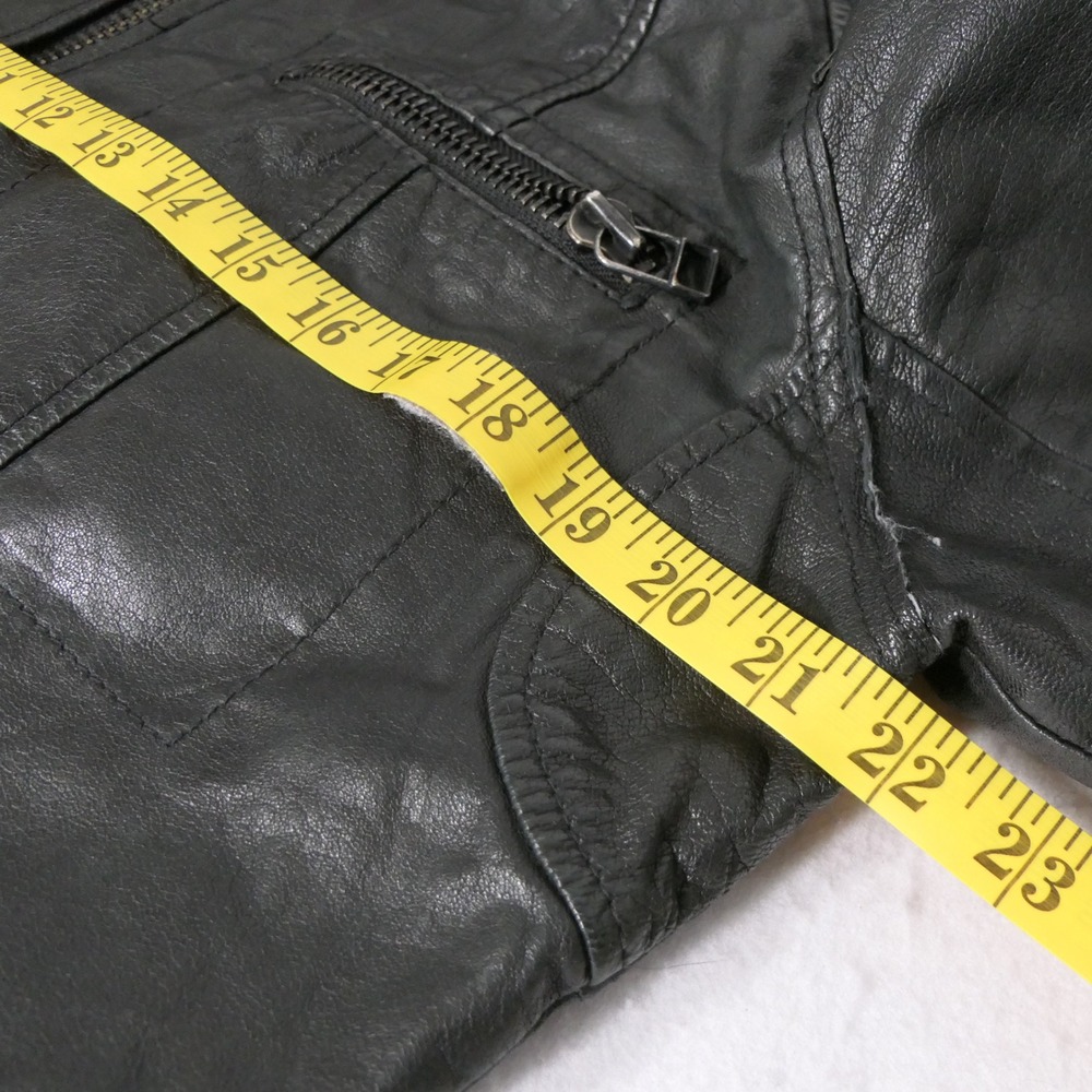 7diamonds Men Leather Jacket L Black Moto Biker Tokyo Jktl-3200 Streetwear Urban View 5